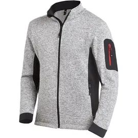FHB Strickjacke Christoph 79595 Gr. 3XL grau/schwarz