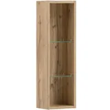 Schildmeyer MÖBELPARTNER Badregal Duo 140239 eiche landhaus 21,6 x 16,0 x 70,7 cm
