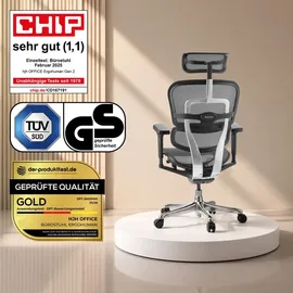 HJH Office Ergohuman Ultra Gen2 Netz Schwarz