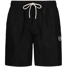 Sergio Tacchini Badeshorts POSITANO SWIMSHORT Schwarz M