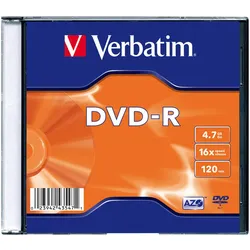 Verbatim DVD-R - 4.7 GB 16x - mattsilber