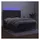 vidaXL Boxspringbett 140 x 200 cm H2 Dunkelgrau