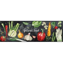 Wash+Dry Natural Food 60 x 180 cm Mehrfarbig