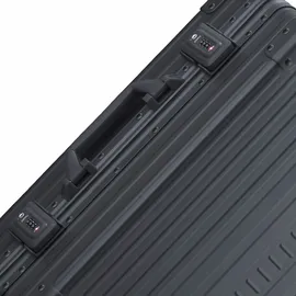 Aleon 21 Domestic 4-Rollen Cabin 55 cm / 40 l schwarz/aluminium
