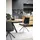 Rowico Stuhl Lowell Leder schwarz 2er Set
