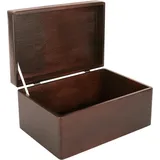 Creative Deco Aufbewahrungskiste 30 x 20 x 14 cm 1-tlg. braun