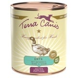 Terra Canis 6 x 800g Ente mit Naturreis, roter Beete, Birne und Sesam Terra Canis