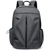 SONARIN Leicht Casual Tagesrucksack,Wasserdicht Business Arbeitstasche 14 Zoll Laptop Rucksack Reise-Rucksack Schulrucksack College-Rucksack Daypack für Damen Herren(Grau)
