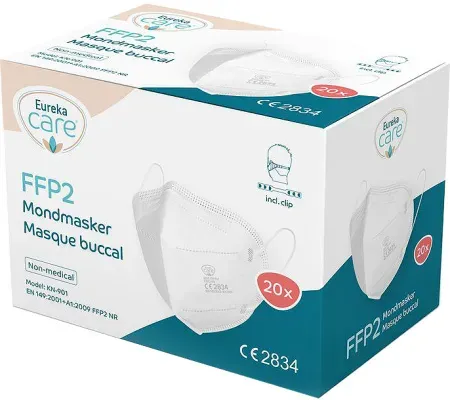 Eureka Care Mundschutz FFP2 CE2834 20 Stück