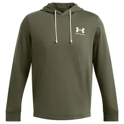 Under Armour Rival Terry LC HD marine od green onyx white XL