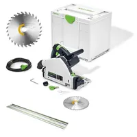 Festool Tauchsäge TS 55 FEBQ-Plus inkl. Führungsschine FS1400 + Sägeblatt