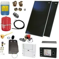 WOLF-Garten Wolf CFK-1 Hochleistungs-Sonnenkollektor 4,6 m2 BM-2-Solar Solaranlage Solarpaket