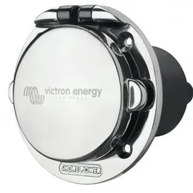 Victron Energy Edelstahl Einbau-Steckdose 16 A 250 V Schwarz