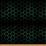 Hexagon Polsterstoff Luxus Honeycomb Stoff von The Yard Abstrakt Geometrisch Kunst Dekostoff für Polster und Heimwerkerprojekte Draussen Stoff Grün Schwarz 92x150cm