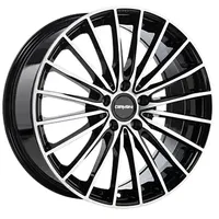 CARMANI 24 Karl 8,0 x 18 5 x 112 ET43 MB66,6 Schwarz Poliert