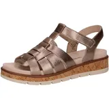 CAPRICE Sandalen Damen Taupe Metallic 36