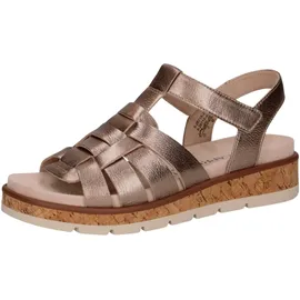 CAPRICE Sandalen Damen Taupe Metallic 36