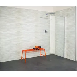 maw by GEO Walk-in-Dusche »Relax« Breite 90 cm, silberfarben