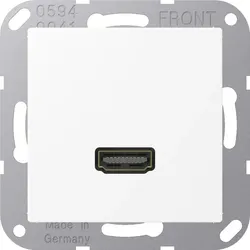 Jung Multimedia-Anschlusssystem MA A 1112 WWM MAA1112WWM