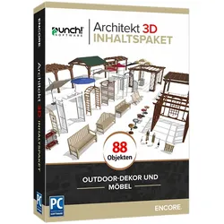 ARCHITEKT 3D Zusatzpaket ? Ausstattung und Möbel für den Außenbereich
