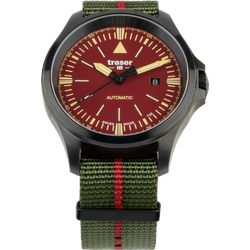 Traser H3 Active Lifestyle Collection P67 OfficerPro Automatic Red 110757 - rot,grün - 45mm