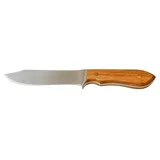 BAY BAY® Aluminiummesser 25 cm mit Holzgriff Trainingsmesser stumpf Messer Aluminium Attrappe Krav MAGA SV Aluminiumdolch Dolch Übungsmesser Selbstverteidigung