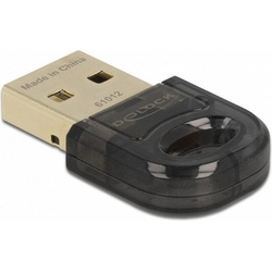 Delock USB-Bluetooth-Adapter 61012 USB 2.0 – Bluetooth 5.0, Bluetooth Audio Adapter, Schwarz