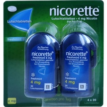 Nicorette Freshmint 4 mg Lutschtablette 80 St.