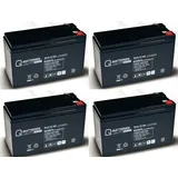 Quality Batteries Ersatzakku für APC Smart-UPS SU1400RMI2U RBC24 RBC 24 / Markenakku mit VdS