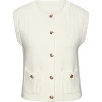 LASCANA Strickweste Damen creme Gr.40/42