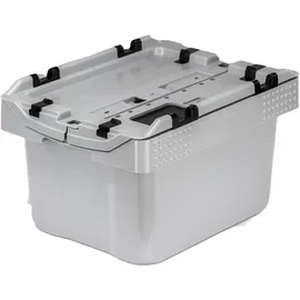 Cemo GmbH Altbatterie-Sammelbox 16 l grau