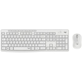 Logitech MK295 Silent Wireless Combo Tastatur Maus enthalten RF Wireless, Weiß,
