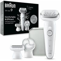 Braun Silk-épil 9 9-061, 40 Pinzette Silber, Weiß