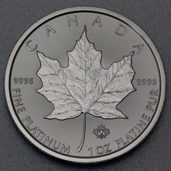 Platinmünze 1oz Maple Leaf (Kanada)