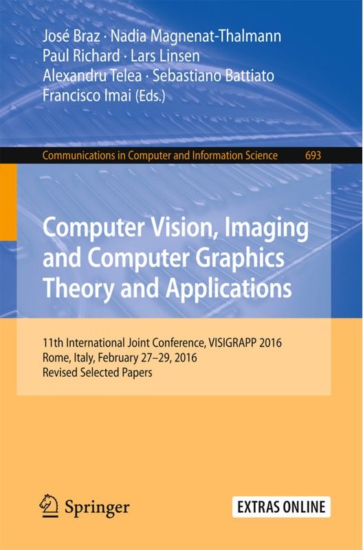 Computer Vision, Imaging And Computer Graphics Theory And Applications, Kartoniert (TB)