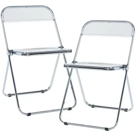 [en.casa] Klappstuhl Pornainen 2er Set
