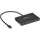 Startech 3-Port USB-C Multi-Monitor Adapter Schwarz