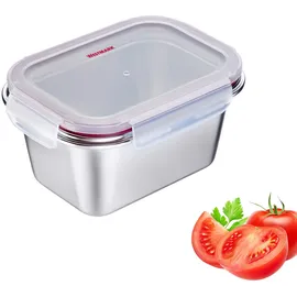 Westmark Lunchbox Edelstahl silber 13 x 9 cm 1 l