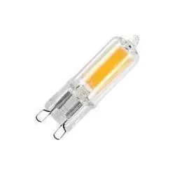 Lighto | LED-Glühfaden | G9-Fassung | Steckbare Lampe | Klar | 16mm | 3W