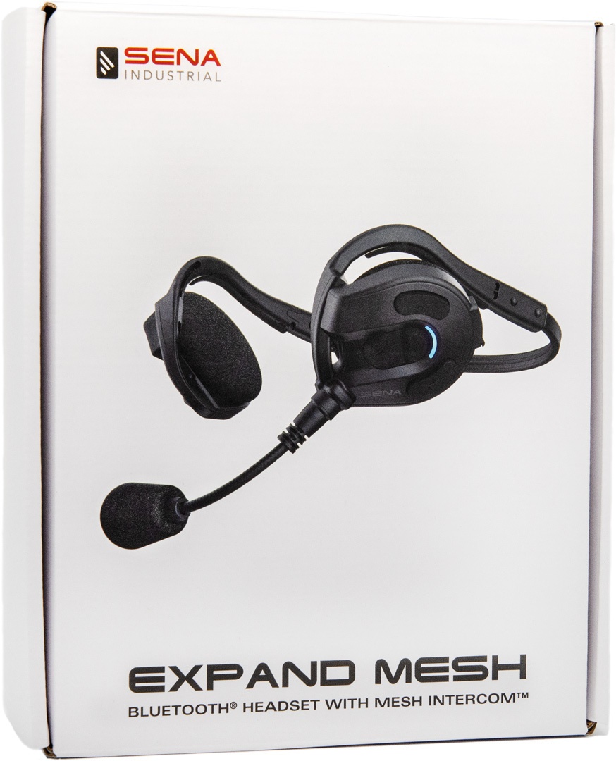 Sena Expand Mesh Communicatie Headset, zwart, Eén maat