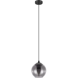 EGLO Ariscani 1-flg. 20 cm rund schwarz-transparent