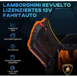 aiyaplay Kinder Elektroauto 12V orange (1-tlg)