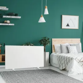 Arebos Infrarotheizung Infrarot Wandheizung Heizung Heizkörper Thermostat WIFI 700 W - Weiß
