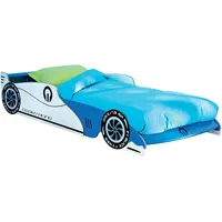 Kinderbett Autobett Spielbett Grand Prix Schlafzimmer Lattenrost 101x219x40 cm