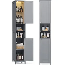 VASAGLE Badezimmerschrank 30 x 0 x 0 cm Taubengrau