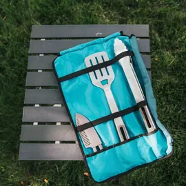 Biolite Grillbesteck 0,75 kg rostfrei silber