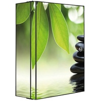 Banjado XXL Medizinschrank Abschliessbar 35x46x15cm Arzneischrank Anthrazit Aus Metall