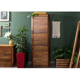 MASSIVMOEBEL24.DE TORONTO Dielenschrank 70x37x200 Walnuss