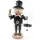 Schweda Kuhnert - Original Erzgebirgische Holzkunst Räuchermann Räucherfigur Wichtel 33cm - Schornsteinfeger
