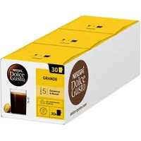 NESCAFÉ DOLCE GUSTO Grande Kaffeekapseln 3er Vorratspack (3 x 30 Kapseln)